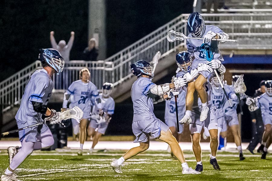 Berry College Men's Lacrosse Celebration